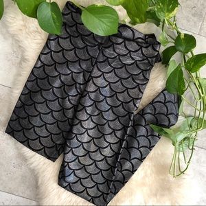 Blackmilk mermaid leggings